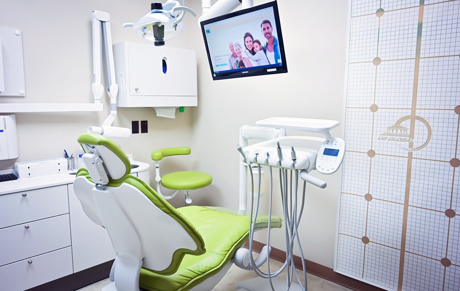 Dental Chair in Dental Office 1